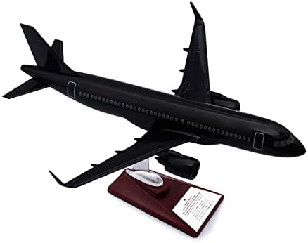 Zekupp Airbus 320-200 1/100 Авион со црна боја