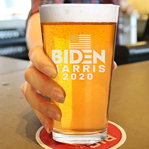 ДЕМОНСТРАЦИИ ЗА САД БАЈДЕН Харис 2020 | Кригла За Пиво | 16 мл. Новина Пиво Чаши | Политички Стакларија | Смешни Пиво Пилснер Очила|