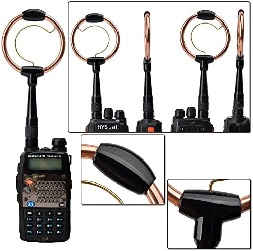 HYS SMA Женска База VHF UHF 144/430Mhz 20w ВИСОКА Добивка HT Антени За BaoFeng BF-F8HP УВ-82HP BF-888S УВ-5R УВ-82 DMR-6X2 DM-1701 DM-1801 DM-5R