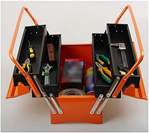 Кутија за алати Повеќеслојна Кутија За Алат За Преклопување Со Железо Преносна Кутија За Електричар Куќиште За Домаќинство Организатори