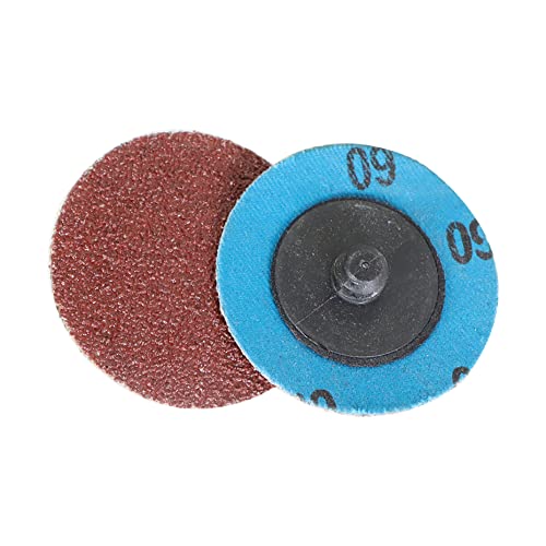 Кимлиер 51 парчиња 2 инчи дискови за пескарење алуминиум оксид метални дискови за брза промена