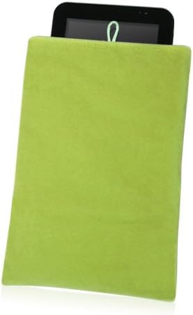 Case Boxwave Case за BestView R7 - кадифена торбичка, ракав за меки велур ткаенина со врски за BestView R7 - Cosmo Pink