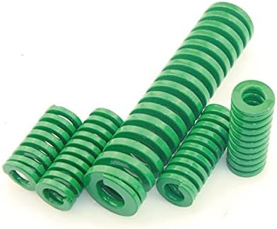 Ахегас Спрингс 1 мувла умира пролетна зелена зелена тешка марка за печатење на пролетен надворешен дијаметар 25 мм внатрешен дијаметар 12,5 мм должина 20-300 мм за хардв?