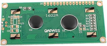 AEXIT 1602A-5V LCD Audio & Video Apcoseries Display Screen Module за MCU White Letter на видео конвертори Сина табла