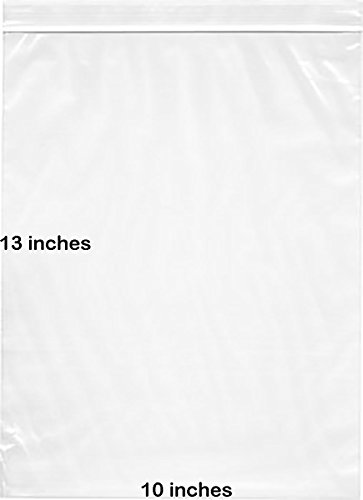 BNY CORNER 2 MIL 10x13 Office Storage Sleable Clear Ziplock Poly Bag 10 x 13 - 100 брои