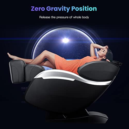 Целосно стол за масажа на телото нула гравитација Шиатсу столче со шест програми и стол за топлинска масажа