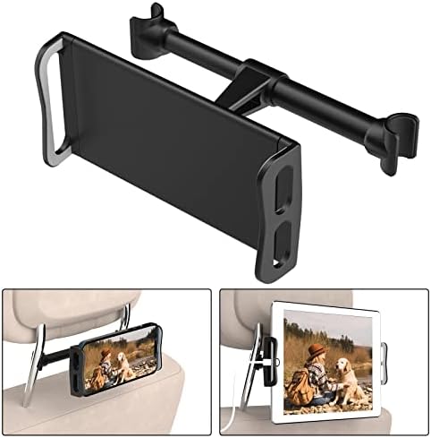 Монтажа на глава за глава на автомобили Оенбопо, Телефонски таблет за таблети за држач за држачи за држачи за монтирање на лулка, компатибилен за iPad Pro Air Mini, Samsung Galaxy