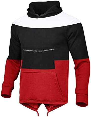 Машки тренерки, 2 парчиња атлетски атлетски худи -тренерки поставени активни облеки со цврста џемпери за џемпери спортови за мажи