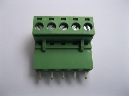 30 парчиња теренот 5.08mm 5way/pin Termin Terminal Block Connector w/директно-пин зелена боја приклучок за видови на небото