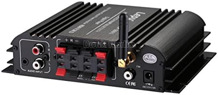 Нобсаунд Лепи Хи-Фи Стерео Мултимедија 4-Канал 180w Bluetooth Засилувач За Напојување Аудио Засилувач ЗАСИЛУВАЧ USB СД ДВД ЦД ФМ МП3 За