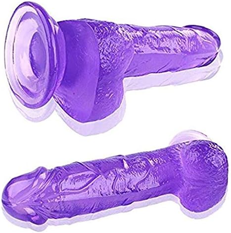 8 инчи реално дилдо со вшмукување чаша возрасна секс играчка флексибилно дилдо со заоблена вратило и топка мек дилдо голем петел 3Д