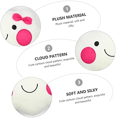 Играчки за играчки Homsfou, роденденска плишана форма, симпатична перница, полнети цртан филм подарок кукла фрлаат облаци облаци облаци