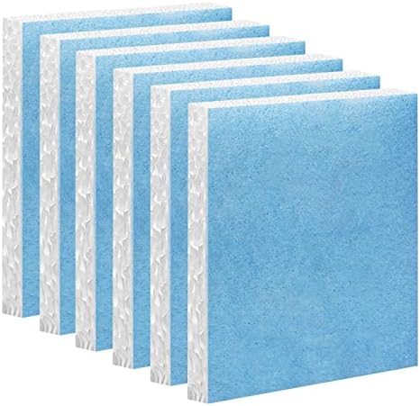 Gxcdizx 6 Pack Replacement Humidifier Filter HFT600 Filters T Compatible with Honeywell HFT600 HEV615 HEV615B HEV615W HEV620