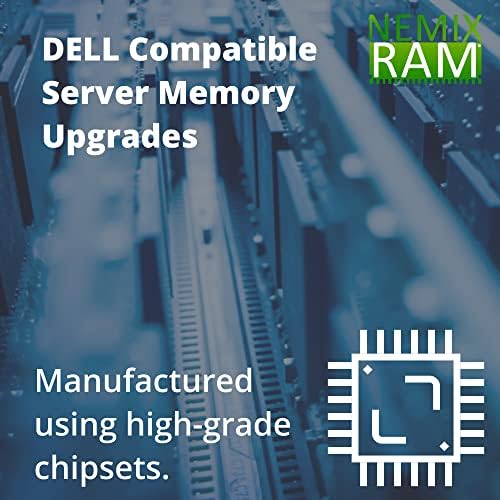 NEMIX RAM 32GB DDR4 2400MHZ PC4-19200 RDIMM Replacement for DELL SNPCPC7GC/32G A8711888 PowerEdge R430, R530, R630, R730, R830, R930,