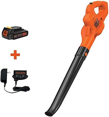 Black+Decker 20V Max Sweeper со безбедносни очила, лесни, чисти леќи