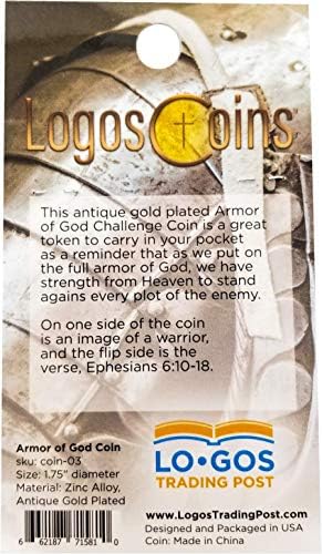 Стави На Целиот Оклоп На Бога, Предизвик Монета, Антички Позлатени, Оклоп На Бога и Ефесјаните 6