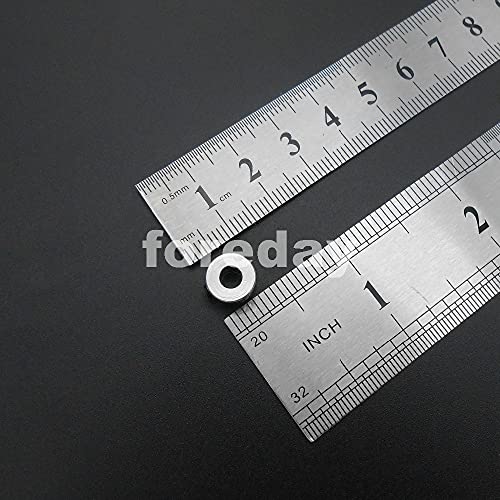 Teekos 20pcs DIY 4mm 4,05мм M4 Дебелината 5мм метална тежина на ракавот за грмушка со грмушка = 1,8 g ракави од не'рѓосувачки челик 5mmx9mm *FD067x2