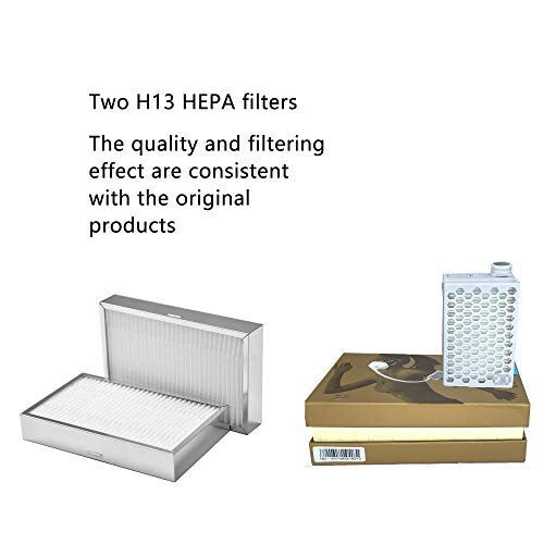(2-Пакет)H13 Hepa Филтер, Погоден За ШИРОК AirPro Електрични Респираторни и tor, Компатибилен ШИРОК Fb2 Филтер