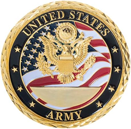 Армијата на Соединетите држави горд татко на монетата за предизвици на војската на војската на војната