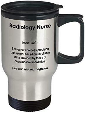 Смешни Радиологија Медицинска Сестра Дефиниција Кафе Кригла - 14оз Патување Кригла