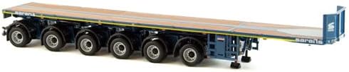 Sarens For NoteBoom 6-оски приколка за приколка Sarens 1/50 Diecast Truck Pre-изграден модел
