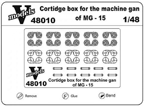 VModels 48010-1/48-Фото-касета кутија за митралез MG-15