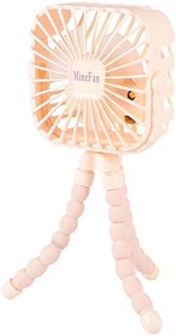 Flexible flexible fan fan fan octopus форма на мал клип на вентилатор преносен голф количка шетач за автомобилски седишта за пресврт на вентилаторот