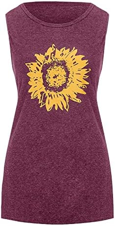LCEPCY летен резервоар врвови за жени 2023 трендовски цветни печатени маички без ракави лабави обични блузи од туника