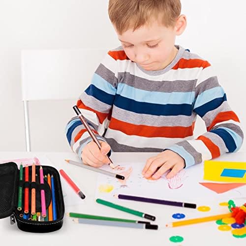 Кутија со моливи на геерот, торбичка за моливи, куќиште за пенкало, торбичка за пенкало, мала торбичка за моливи, сончоглед од пеперутка