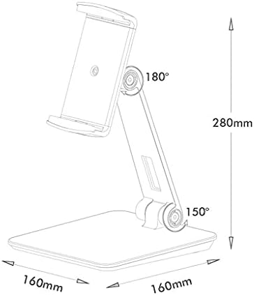 Држач за мобилни телефони ylhxypp, мобилен телефон за преклопување на таблети за мобилни телефони за биро компатибилен со сите паметни телефони ， и 7-10-инчни таблети