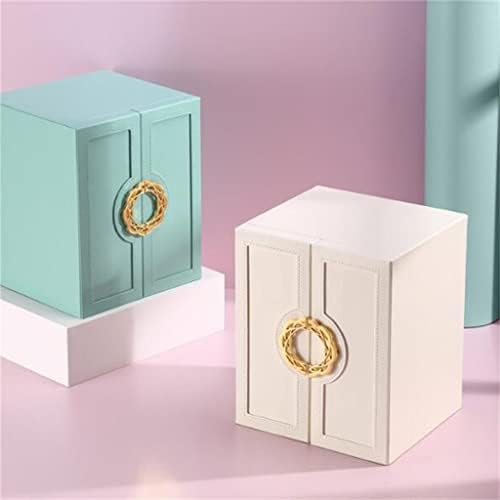 Кутија За Складирање Шминка ОЛИМИ Голем Капацитет Повеќеслојна Корејска Кутија За Накит Обетки Ѓердан Кутија За Складирање Накит