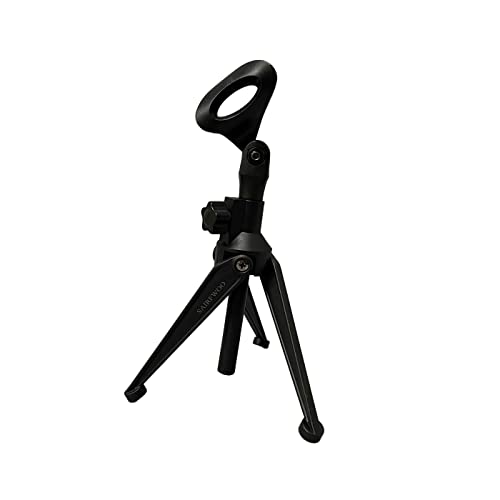 Sairfwoo Microphone Stands, STAND на микрофон за десктоп статив, прилагодлива висина, идеална за снимање на подкаст или апликација