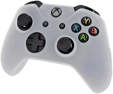 Куќиште за Заштитник На Силиконски Гумени Капаци Mcheeta За Xbox One S/X Контролер со 8 Капачиња За Држење На Палецот