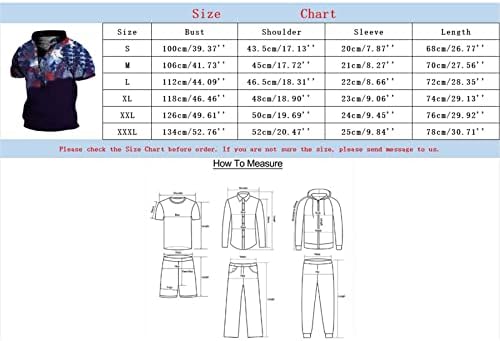 Бмисегм Летни Машки Кошули Машка Мода Ден На Независност Шорцеви Ракави Знаме На Личноста Печатена Маица Со Дебели Долги Ракави
