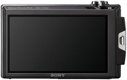 Sony CyberShot DSC-T500 10.1MP дигитална камера со 5x оптички зум со супер стабилна стабилизација на сликата