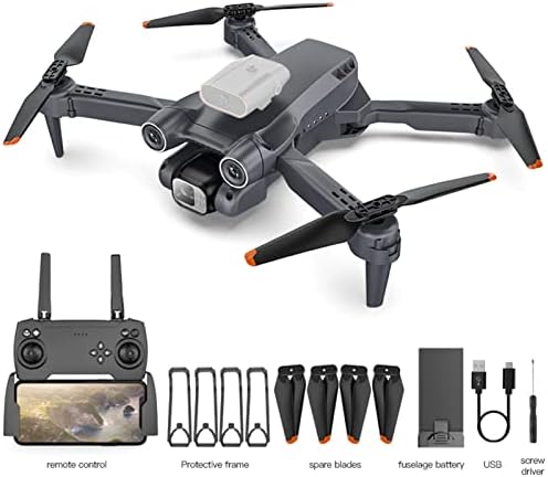 Goolrc RC Drone со камера 4K Dual Camera Camera Camera Drone Toy Drone RC Quadcopter ESC со функција за контрола на гестови за