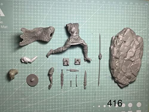 1/24 Комплет за фигури на антички римски воини од смола, необоени и необјавени минијатури // gv5-97