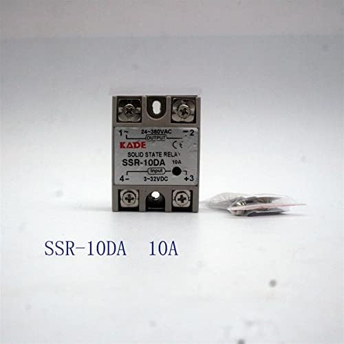 Evolvy SSR -10DA/25DA/40DA/50DA DC CONTROL AC SSR SSR Бела школка единечна фаза на цврста состојба на цврста состојба