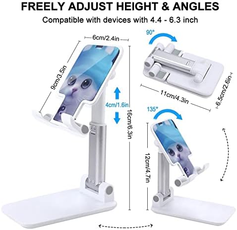 Mirage Star Cat Cat Cabe Cable Stand прилагодлив додаток на држачот за десктоп за десктоп за преклопување на таблети