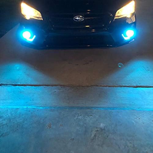 Ала Осветлување 2800LM PSX24W 2504 LED Светилки 8000K Мраз Сина Xtreme Супер Светла КОЧАН-72 12v Автомобил Замена На Светлината За