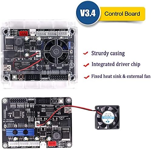 2 во 1 Цпу 3018 Контролна Табла За Машина За Гравирање Надградена 3 ОСКА GRBL 1.1 f USB Порта Цпу Контролна Табла За Машина За Гравирање И Офлајн Контролер за 1610/2418/3018 Diy Машин?