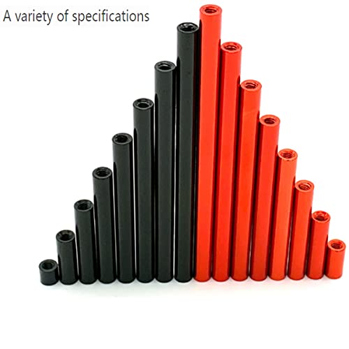 Црвени женски навојни тркалезни алуминиумски растојанија, алуминиумски растојанија објавувања M3 x 60мм PCB PCB објавувања за квадкоптери
