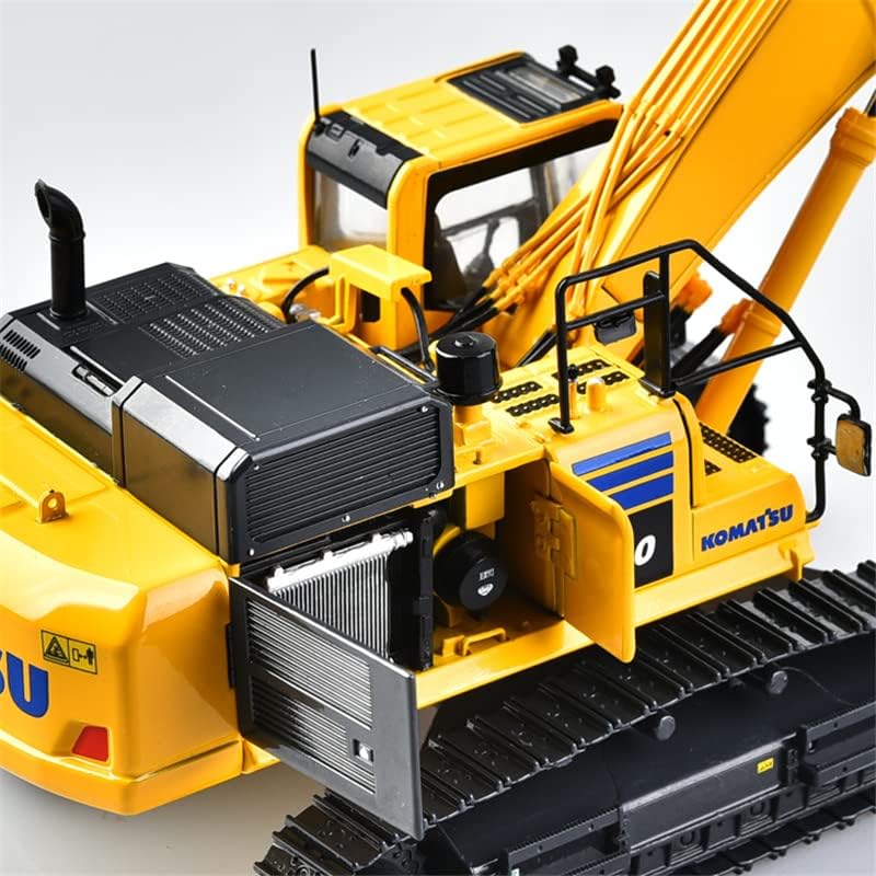 За Komatsu PC500LC-10MO хидрауличен багер за кршење на корпа за чекан, сина, директно чекан, отвор за отворање на вратата на багерот верзија 1/43 Diecast Truck Preiguled Model