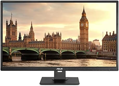 ASUS 27 инчен 1080p Ултра Тенок Компјутерски Монитор-Full HD, Вградени Звучници, Сина Светлина, Flicker Free, Vesa Mountable,