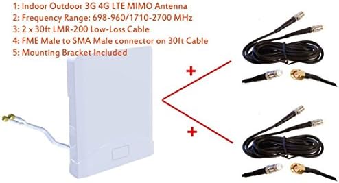 3G 4G LTE затворен опсег на отворено Мимо Антена за рутер Alcatel Linkhub HH41V HH41CM HH41NH