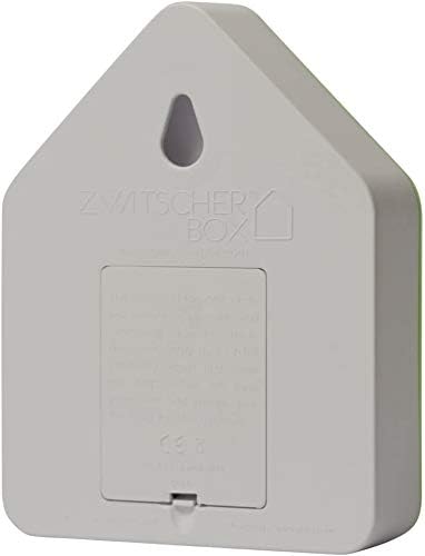 Класична Зелено-Бела Кутија Цвичер - Чврчорење На Птици Амбиентален Звук-Напојување Со Батерија