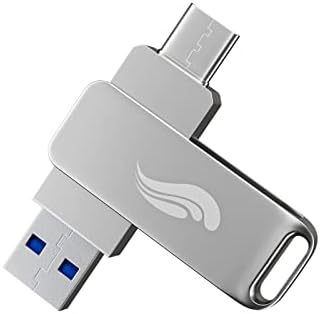 USB Флеш Дискови 1TB, Пренослив 1000GB ПАЛЕЦОТ ДИСК USB Диск, Тип C ДО USB Меморија Стап Ултра Големи Податоци Флеш Стап Складирање, Водоотпорен