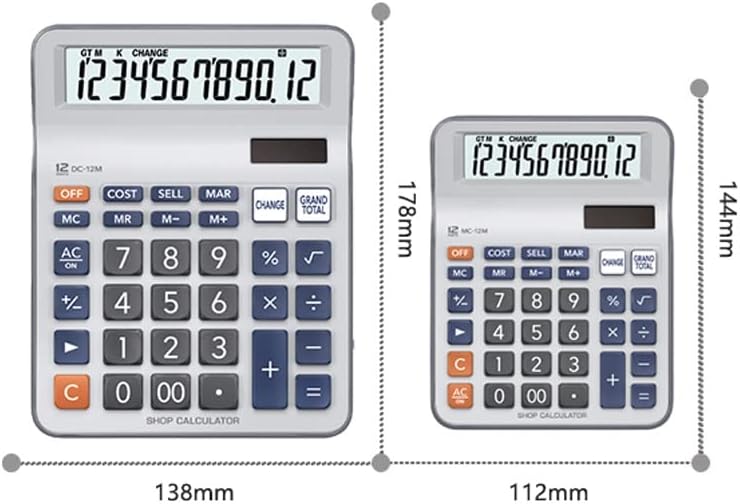 Лдчнх Десктоп Калкулатор 12 Цифрен Калкулатор Деловна Канцеларија Компјутерска Канцеларија Деловни Материјали