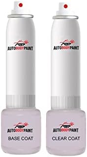 ABP Touch Up Basecoat Plus Clearcoat Spray Baint Комплет компатибилен со Blue Tornado Pearl 500L Fiat