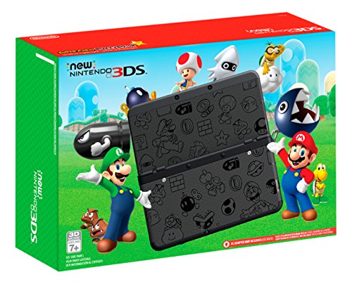 Нинтендо Нов НИНТЕНДО 3DS Супер Марио Црно Издание-НИНТЕНДО 3DS